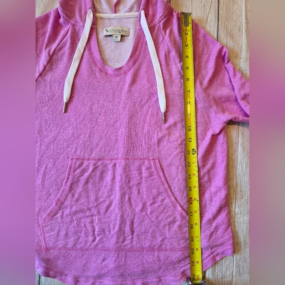 Koolaburra By Ugg Size XS French Terry Lightweight Pullover Hoodie Pink Soft - Picture 11 of 12
